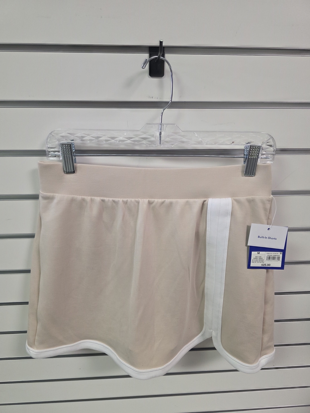 Athletic Skort with White Trim